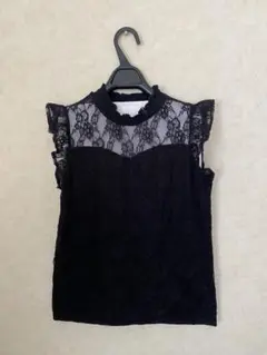 INGNI 黒レース ノースリーブ
