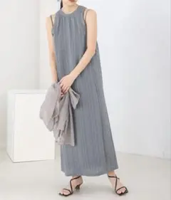 新品　アメリカンスリーブシアーワンピース Bab /バブ　ブージュルード