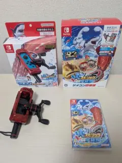 【美品】サオコン for Nintendo Switch + 釣りスピリッツ