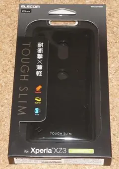 新品★エレコム Xperia XZ3 TOUGH SLIM ブラック