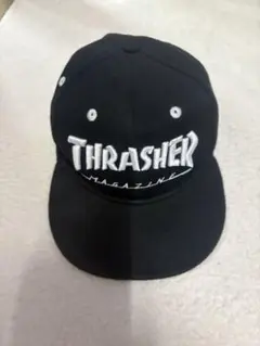 THRASHER 黒キャップ