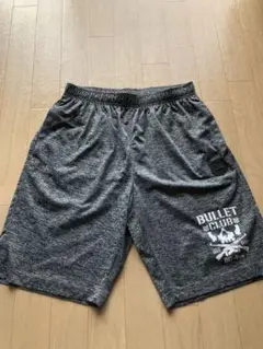 新日本プロレス×Bullet club ハーフパンツ ドライメッシュ