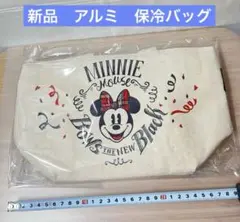 ミニーちゃん　ミニーマウス　保冷バッグ　お弁当　保温 キャンバス　ランチトート