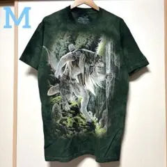 THE MOUNTAIN ザマウンテン 狼 オオカミ 狼男 半袖 tシャツ M
