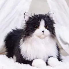 猫ぬいぐるみ リアル 本物そっくり ハンドメイド プレゼント