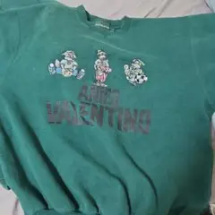 AMIES VALENTINO グリーン トレーナー