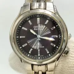 【ジャンク】CITIZEN シチズン アテッサ 電波ソーラー 黒 レディース