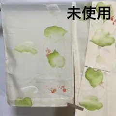 C237正絹　夏用　絽　小紋　未使用しつけ付極美品　着物