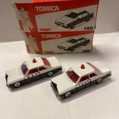 トミカ赤箱　ミニカーショップイケダ特注　ブルーバードワゴン　パトカー トミカ赤箱 ミニカーショップイケダ特注 ブルーバードワゴン
