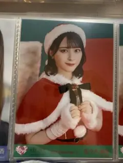 イコラブ　＝LOVE 生写真 佐々木舞香　サンタ　2024 チュウ