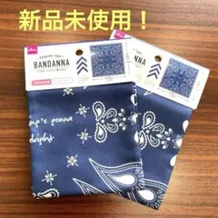 【新品未使用‼️】 DAISO バンダナ ペイズリー柄 2枚セット