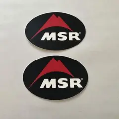 MSR ステッカー 2枚