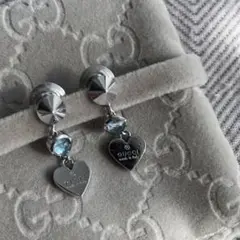 【GUCCI】ハートピアス♡ゆれる♡レディース
