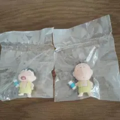 しんちゃん おふろあがりガチャガチャ 2体セット