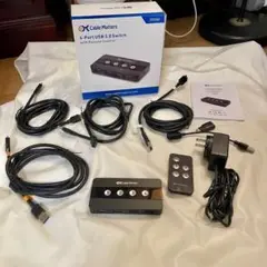 Cable Matters 4-Port USB 3.0 Switch 動作ok