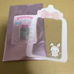 サンリオ　硬質カードケース　ウィッシュミーメル（哺乳瓶）