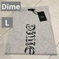 新品・未使用★Dime ロゴTシャツ　ASH 　Lサイズ