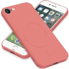コーラルピンク iPhone ケース ワイヤレス充電対応 16