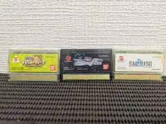 ワンダースワンソフト　３本セット