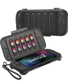 Switch 2 (2025) 対応 保護ケース 軽量 ゲームカード10枚収納