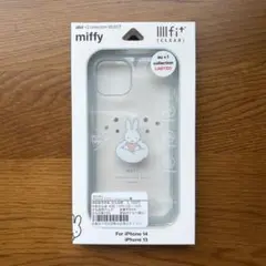 miffy iPhone 14/iPhone 13用クリアケース