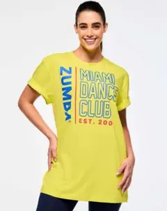 正規品★新品ズンバ　Victory Unisex Tees★イエロー★ZUMBA
