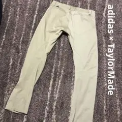 美品adidas×TaylorMade メンズ ゴルフ チノパン立体裁断XO