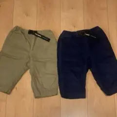 FITH カーキ・ネイビー ハーフパンツ 110cm