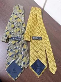 【希少・ヴィンテージ】Burberrys ネクタイ 2本セット