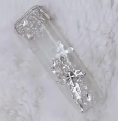 iQOS ケース ハンドメイド シルバー 十字架