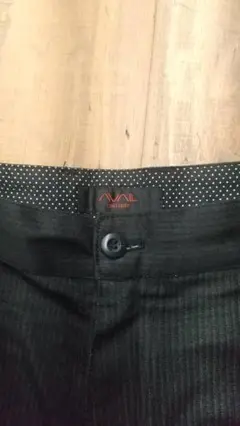 981AVAIL ブラック クロップドパンツ サイズ88