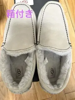 【今月で削除予定】 UGG メンズ モカシン　スリッポン グレー