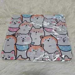柴犬柄 マウスパッド 20×23
