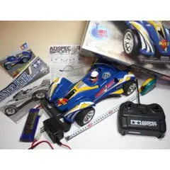 タミヤ1/10 RC サンダーブリッツ 新品未組立品＋ジャンク品1台 Amazon | タミヤ 1/10 RCボーイズ四駆レーサーシリーズ サンダー