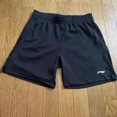 バドミントン　リーニン黒パンツ XL