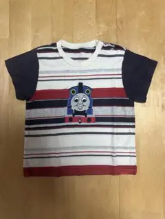 トーマス刺繍ストライプトップス 95cm