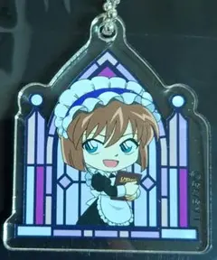 コナンカフェ　アクリルキーホルダー　A　灰原哀