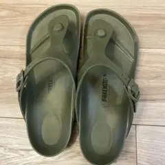 BIRKENSTOCK オリーブ トングサンダルeva サイズ40