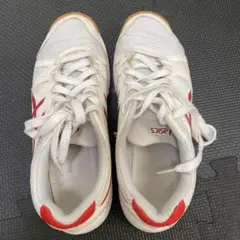 asics TSY102 ホワイト/レッド 24.0cm