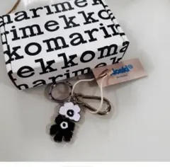 marimekko フラワーモチーフ キーホルダー
