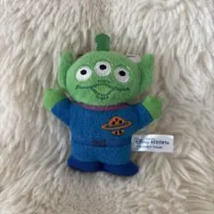 【新品未使用】リトルグリーンメン キーホルダー ぬいぐるみ バッジ
