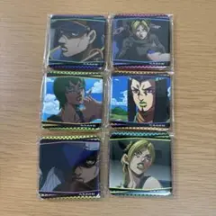 ジョジョ　缶バッジ　6点セット