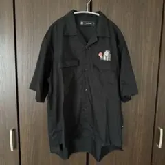 GU×UNDERCOVER 半袖シャツ ブラック