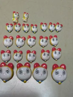 キャラクター顔ボタン 23個セット