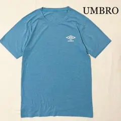 UMBRO アンブロ ライトブルー トレーニングシャツ Tシャツ L