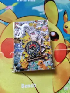 ポケモンセンター トウキョーDX ロゴピンズ ピカチュウ ミュウ未開封