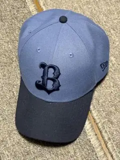 ニューエラ オリックスバファローズ 9forty ブルー×ネイビー キャップ