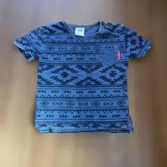 フタフタ（LAGKAW ）幾何学模様 Tシャツ 80