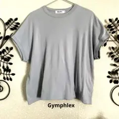 Gymphlex 半袖シャツ サイズ14 サックスブルー