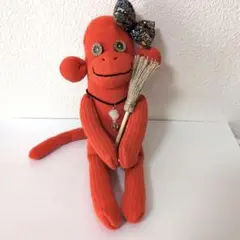 ハンドメイドぬいぐるみ　ソックモンキー　ソックスモンキー　ハロウィン
